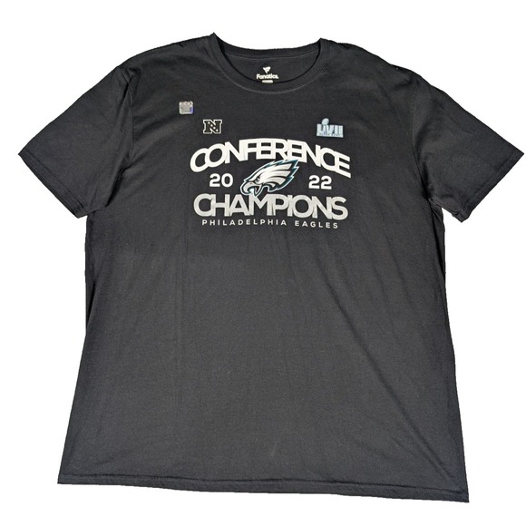 Fanatics Other - Philadelphia Eagles | Fanatics | Black | Mens | 2022 Conference Champions | 2XL